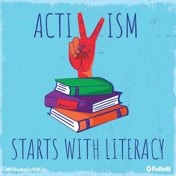 Activism Starts with Literacy Poster Image